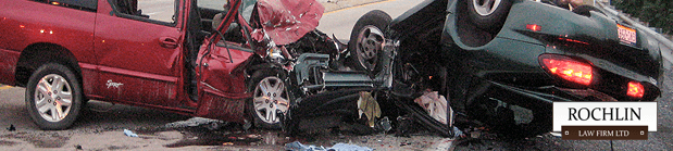 A car that is sitting in the street.